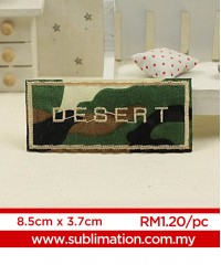 073 Embroidery Sticker